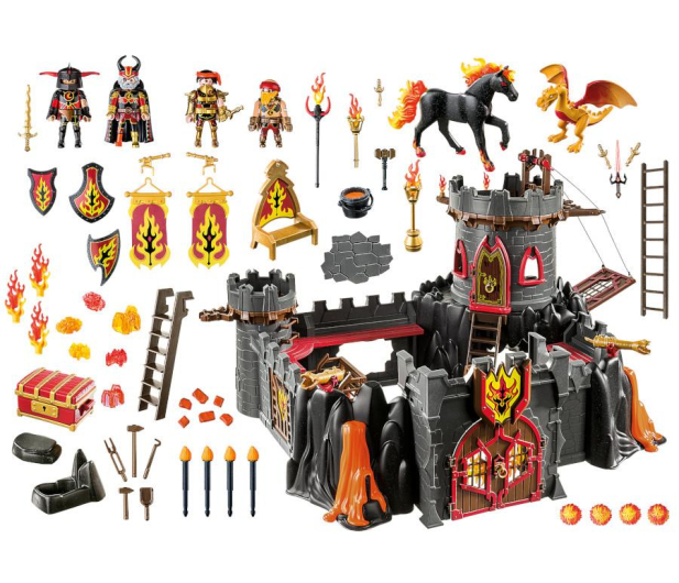 PLAYMOBIL Twierdza Wojowników Burnham - 1010130 - zdjęcie 2